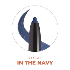 Beauty For Real I-Line 24-7 Eyeliner Navy smudge-proof finish for all-day definition.