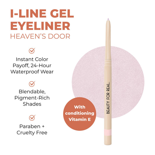 Beauty For Real I-Line shows smooth glide for a winged look