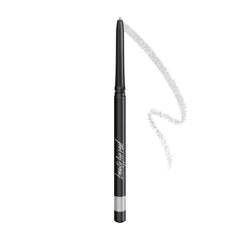 Beauty For Real I-Line 24-7 swatch shows vivid silver metallic payoff for Totally Titanium.