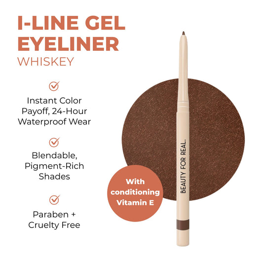 Beauty For Real I-Line Whiskey twist-up delivers mess-free, ready-to-use color.