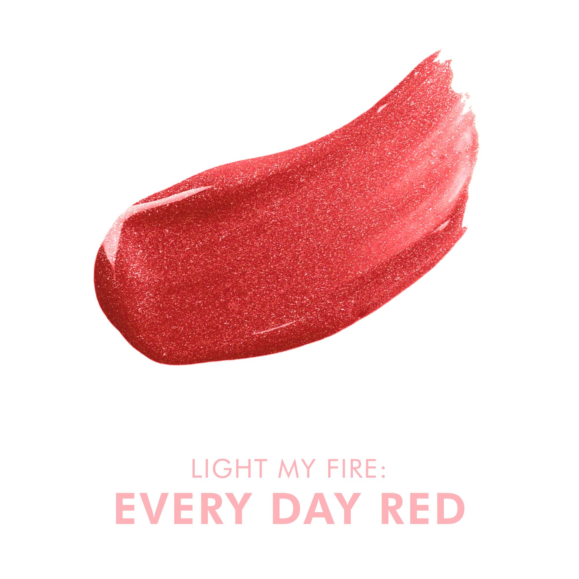 Beauty For Real Light My Fire gloss in opaque red for everyday wear