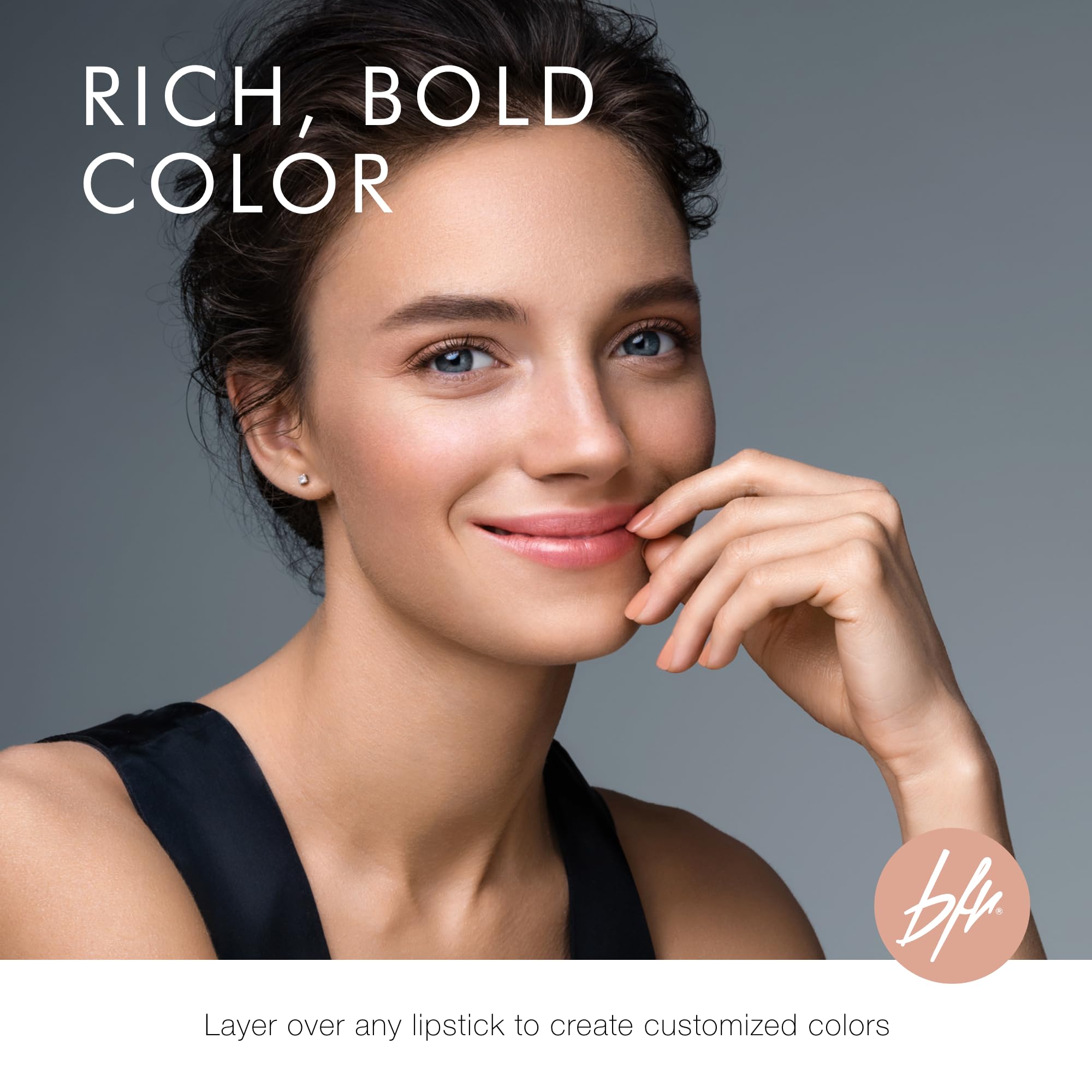 Beauty For Real gloss with grape seed oil and green tea for nourishment.