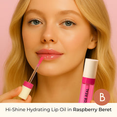 Beauty For Real Lip Revival aloe soothing hydration for comfortable wear.