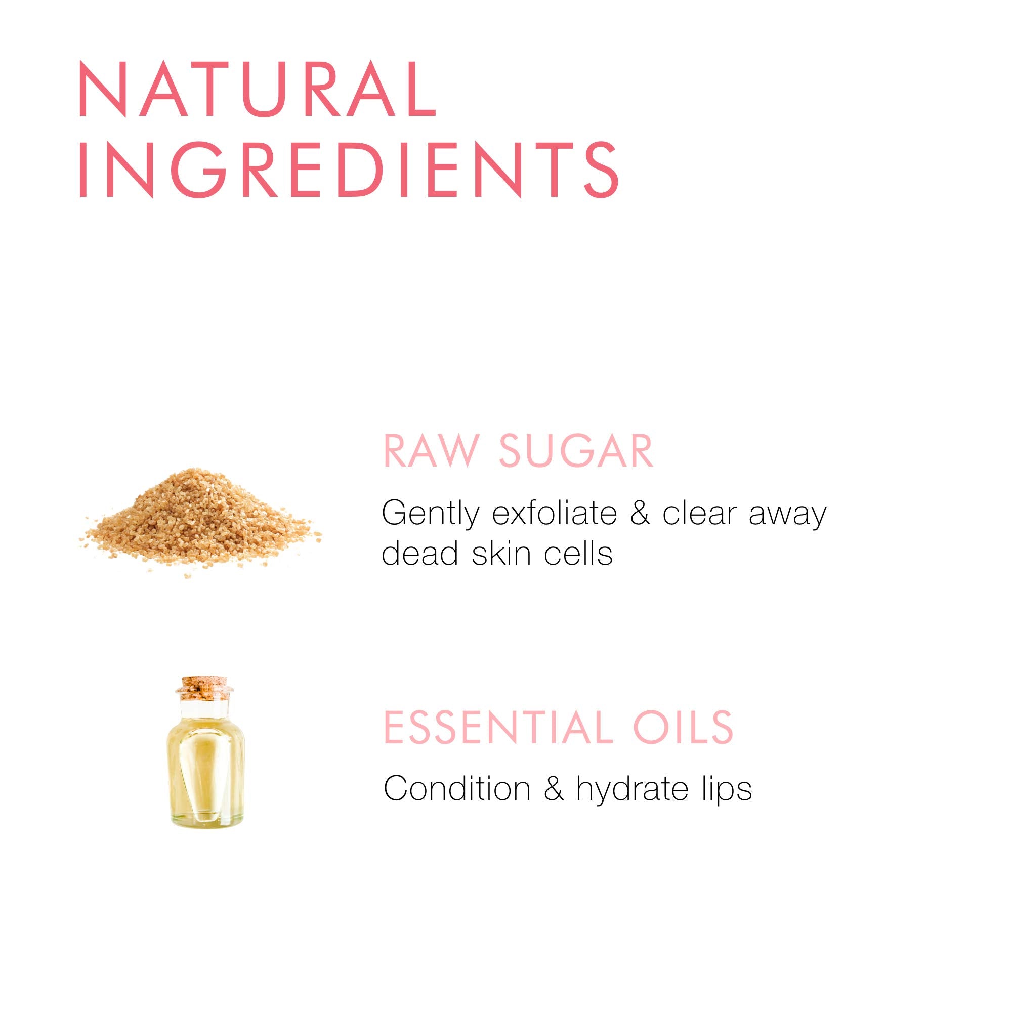 Beauty For Real Lip Revival Orange Spice ingredients label highlights organic and vegan formula.