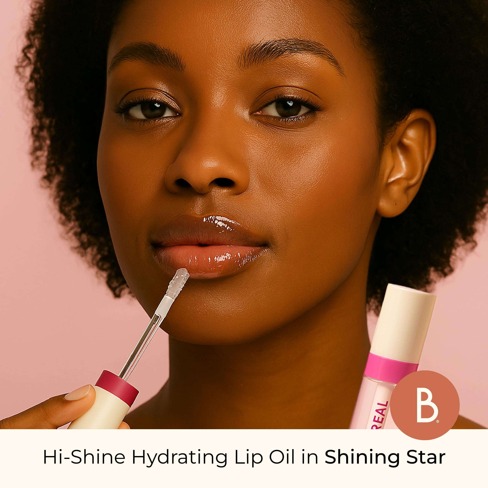 Beauty For Real Lip Revival packaging closeup highlights clean, vegan-friendly design.