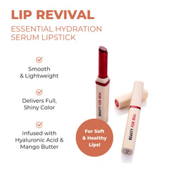 Beauty For Real Lip Revival hydration-feel lipstick highlights balm-like texture for lips