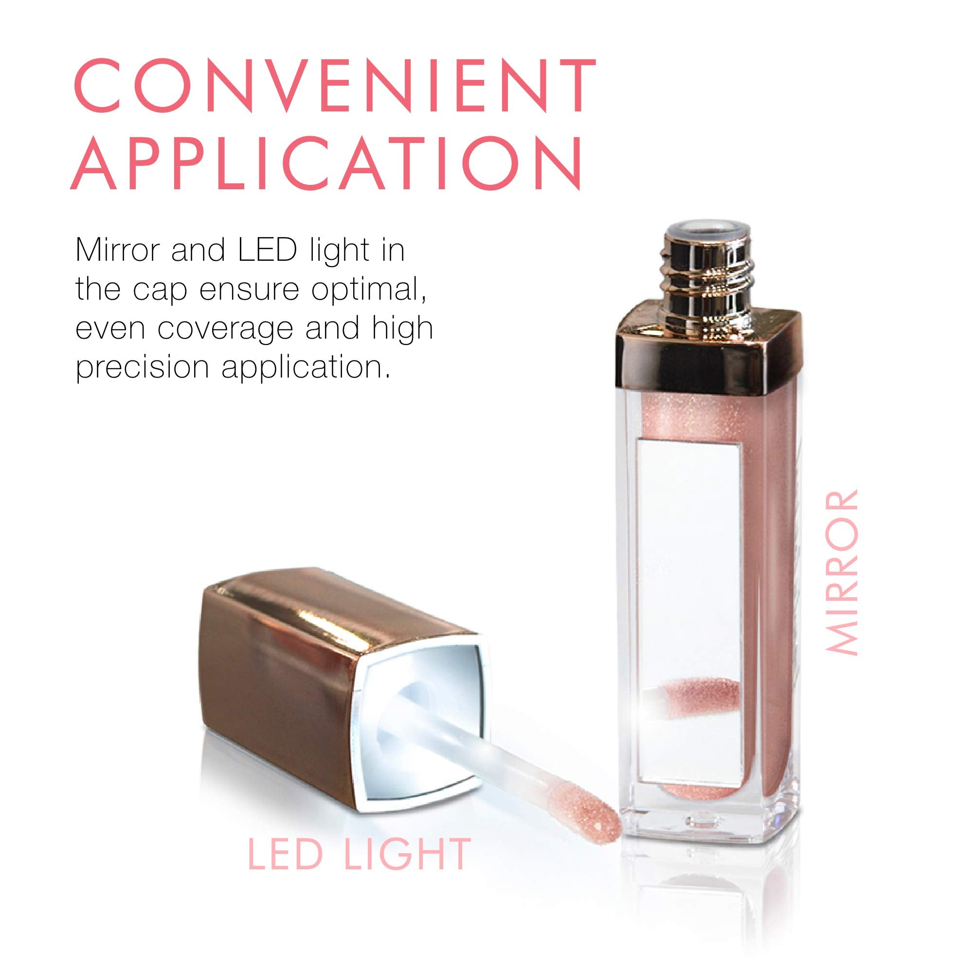 Beauty For Real Starlust packaging with light reflection highlights premium finish
