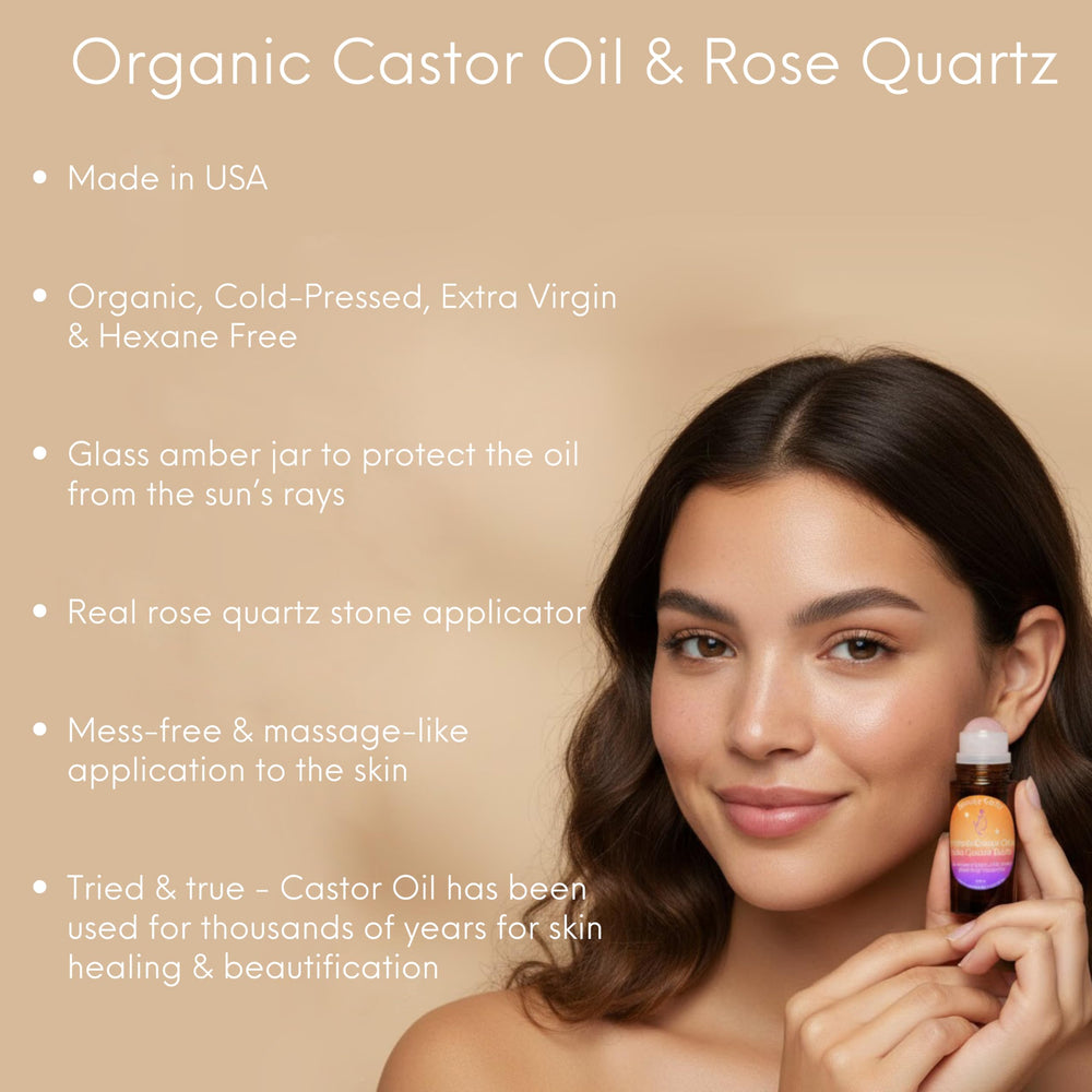 Beauty Glow rose quartz roller close-up for soothing facial massage.