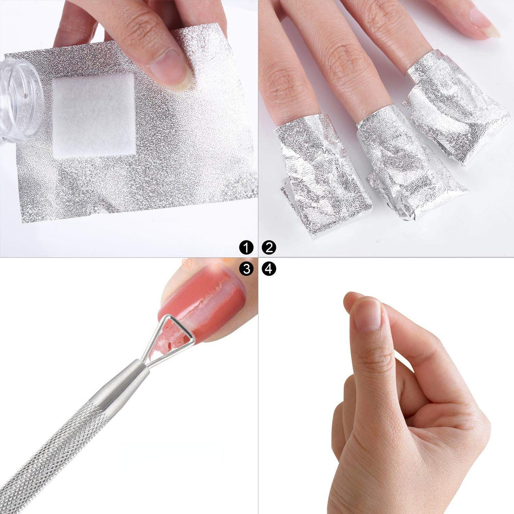 Beauty Max professional salon use ready nail foil wraps provide convenience.