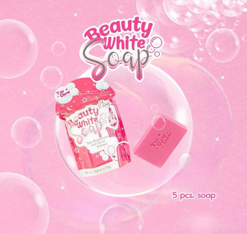 Beauty Milk packaging on shelf highlighting five bars for daily skincare ritual.
