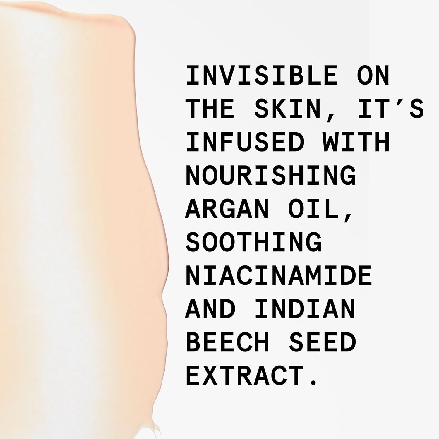 Beauty Pie Traceless Sunscreen Indian Beech Seed extract protects skin