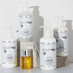 Beauty Plex No. 4 450 ml bottle with pump for easy dispensing