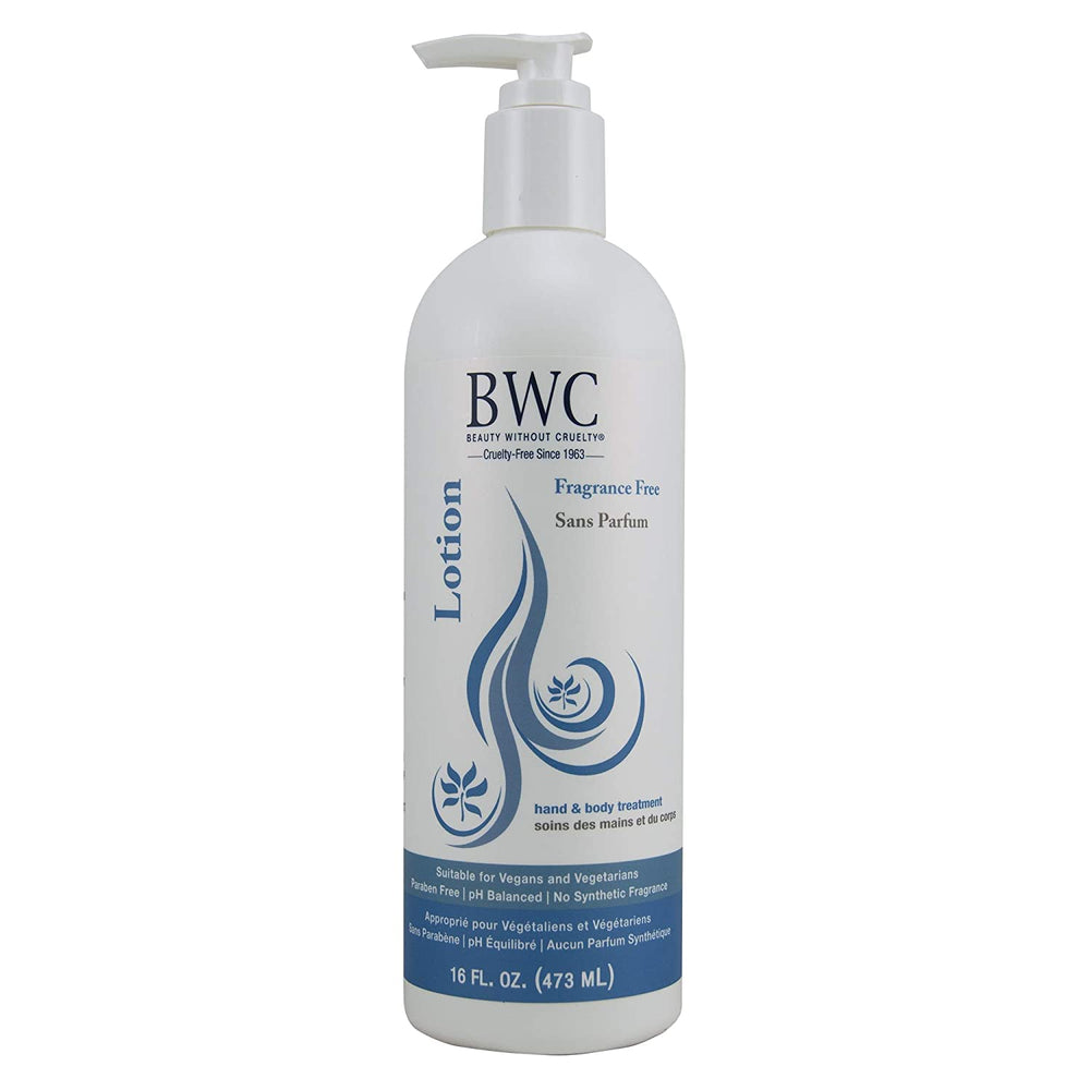 Beauty Without Cruelty Botanical Lotion customization options with essential oils.