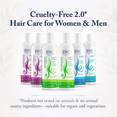 Beauty Without Cruelty conditioner packaging on shelf, cruelty-free and USA-made