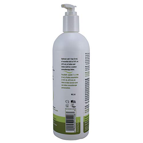 Beauty Without Cruelty hand lotion texture closeup shows creamy emollient feel