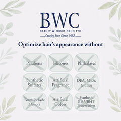 Beauty Without Cruelty set displayed on a shelf for daily self-care.
