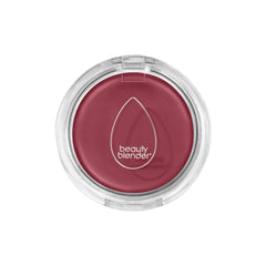Beautyblender Bounce Liquid Whip Cream Blush Blissful Berry jar showing dewy, buildable color.