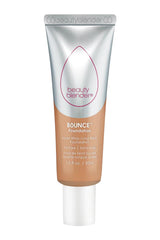 Beautyblender Bounce Liquid Whip foundation bottle shows oil-free, long-wear coverage