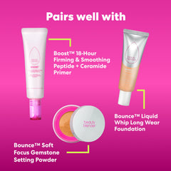 Beautyblender Bounce Liquid Whip foundation hyaluronic acid infusion supports hydrated skin