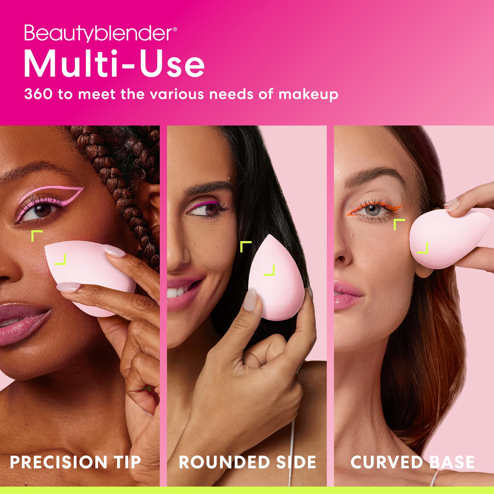 Beautyblender Bubblegum sponge quick-application on the go
