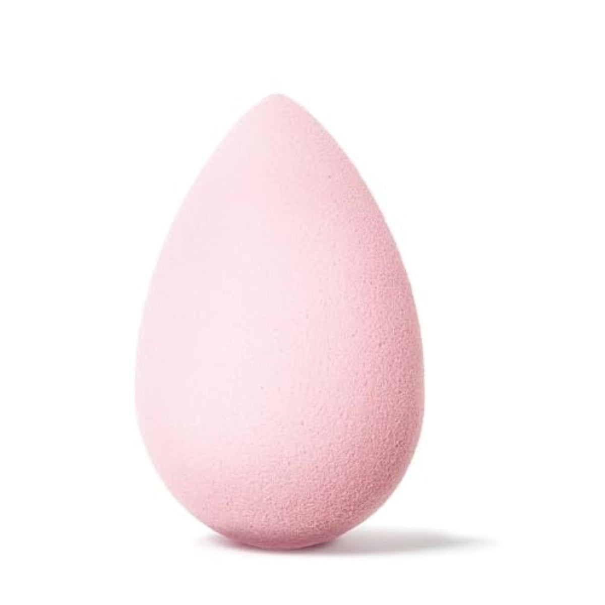 Beautyblender Bubblegum sponge showing wet-size expansion for even foundation coverage