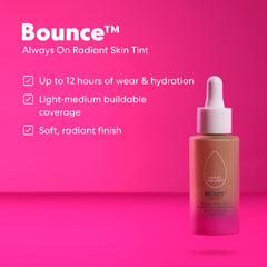 Beautyblender Deep-1 buildable coverage for light-to-medium looks.