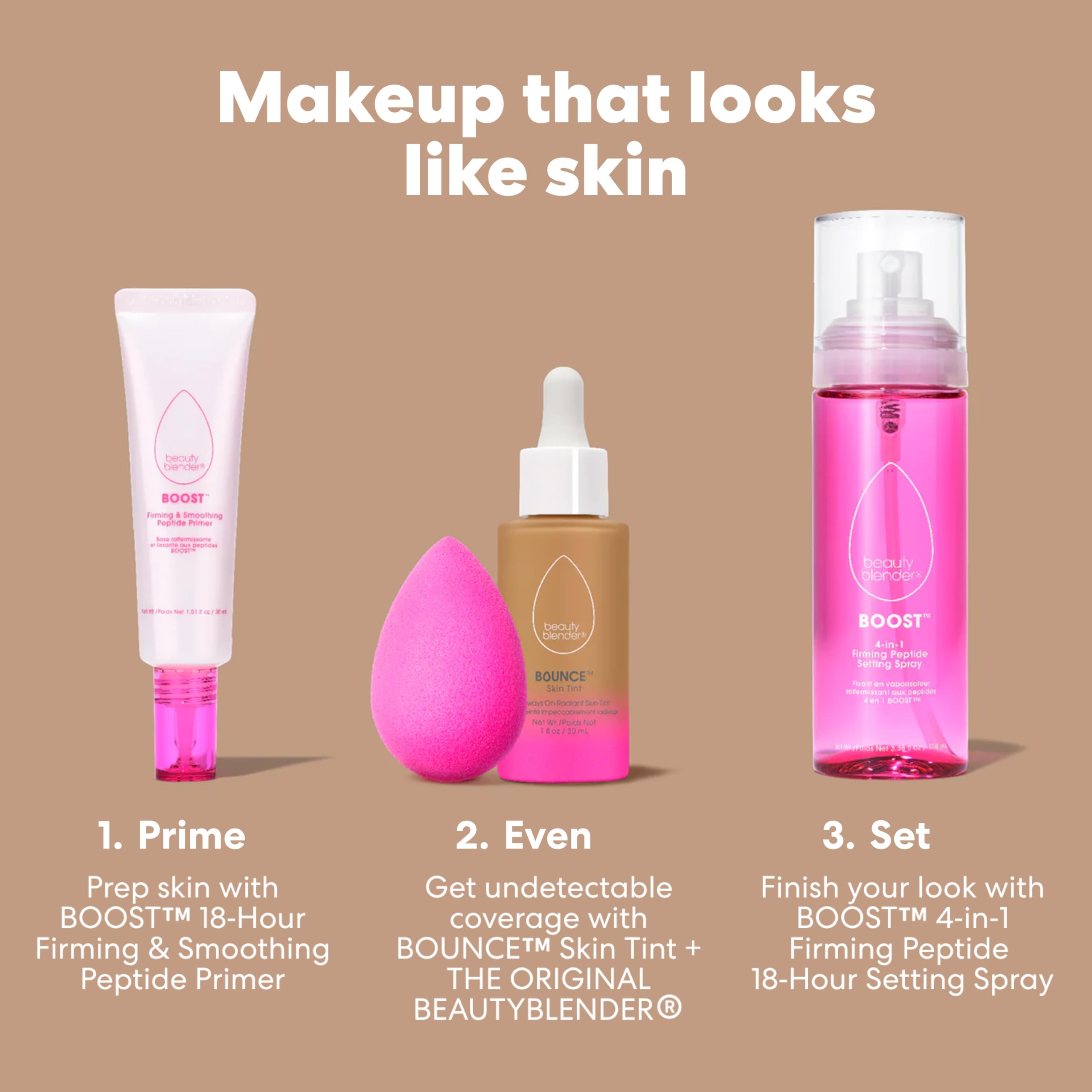 Beautyblender Deep-1 vegan cruelty-free formula supports ethical beauty.