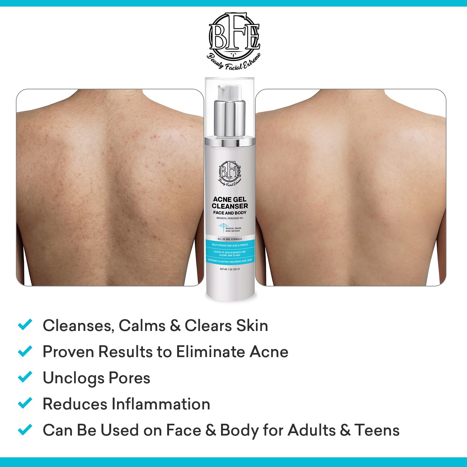 Beauty Facial Extreme face-body-use illustrates versatility for facial and body cleansing.