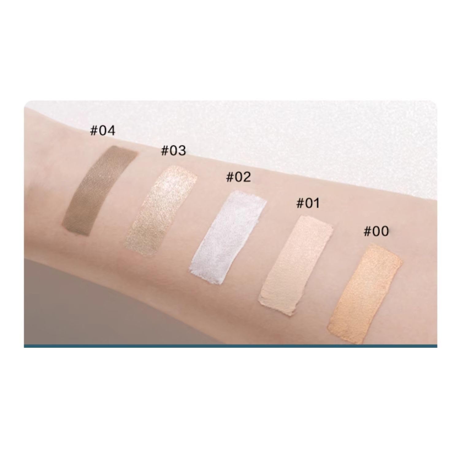 BeautyMall five color collections swatches to match skin tones