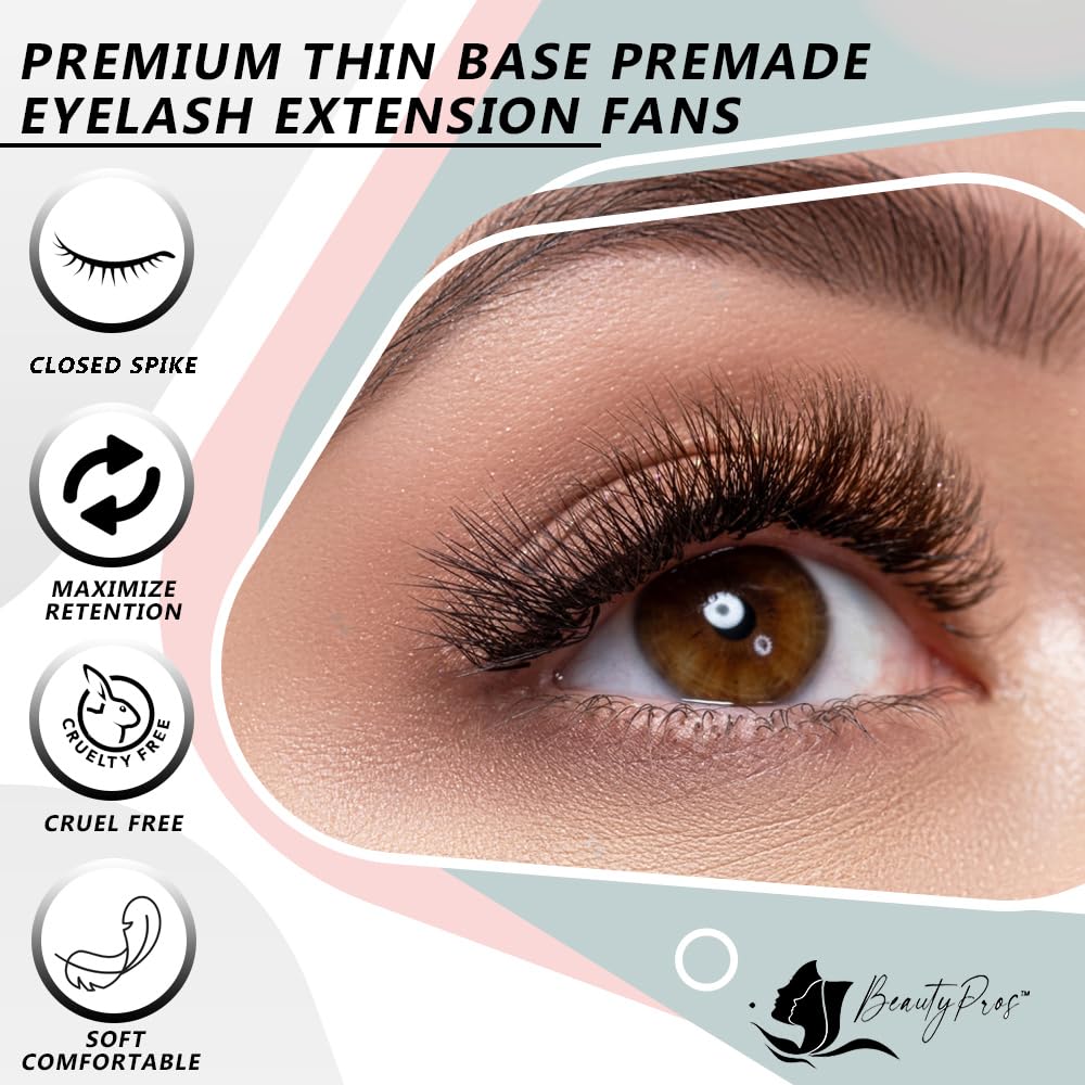 BeautyPros 5D mixed tray highlights versatility for dramatic lash styling.
