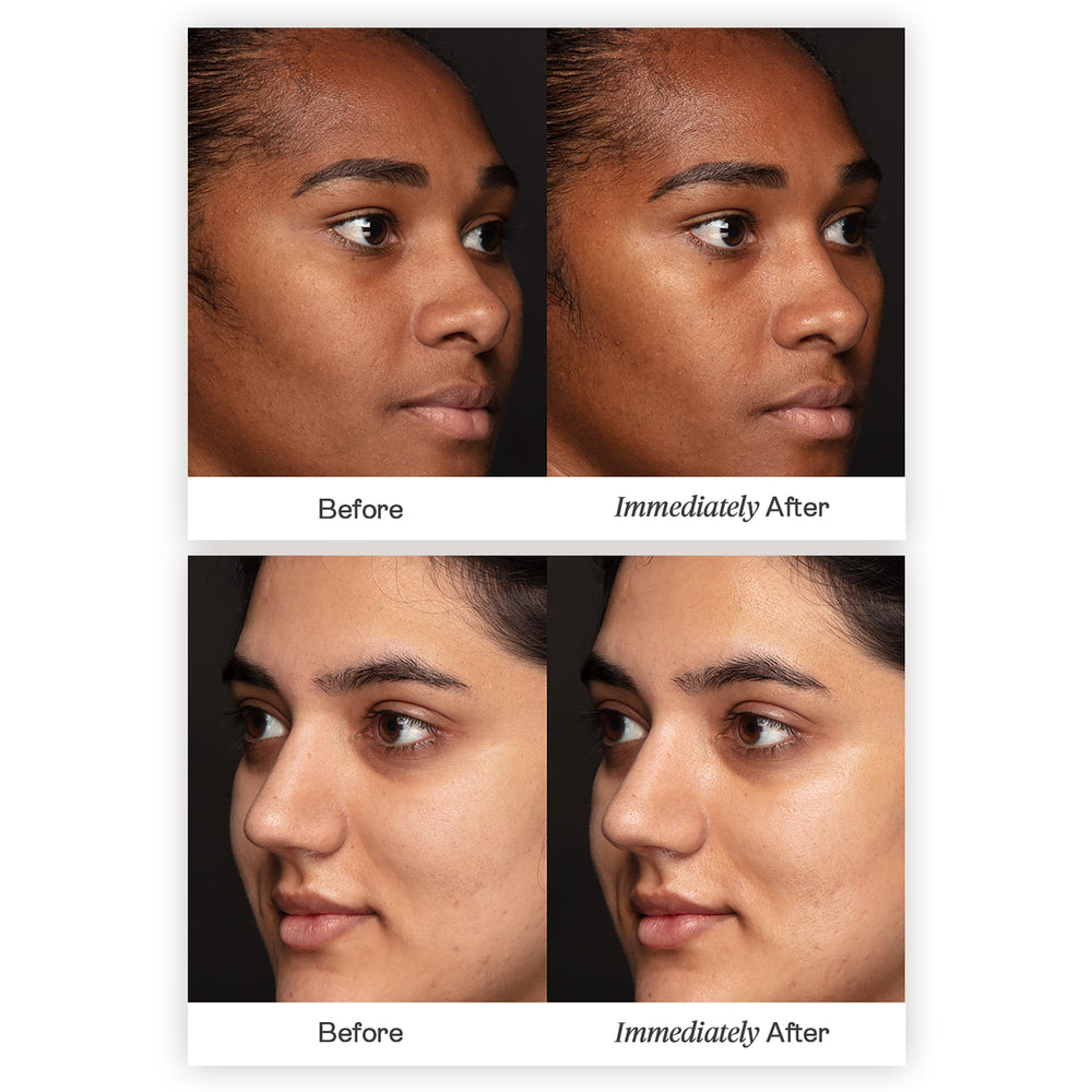BeautyStat Coconut Milk Serum applied on hand shows quick absorption