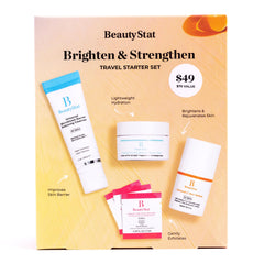 BeautyStat Universal C Skin Refiner bottle close-up, brightening serum for radiant skin