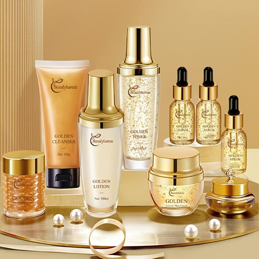 BEAUTYTURESS snail mucin set packaging, premium gift option for glowing skin