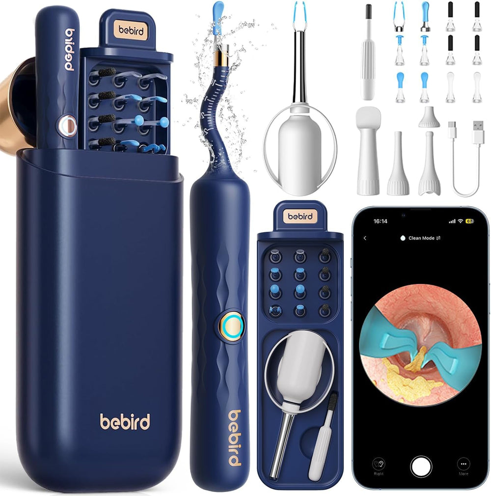 BEBIRD Earsight Plus D39R camera view shows the ear canal in high detail for home checks