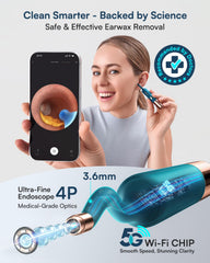 BEBIRD Earsight Ultra 3-6mm tip allows careful insertion with minimal discomfort