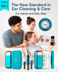 BEBIRD Earsight Ultra soft silicone ear scoops enable gentle, comfortable cleaning