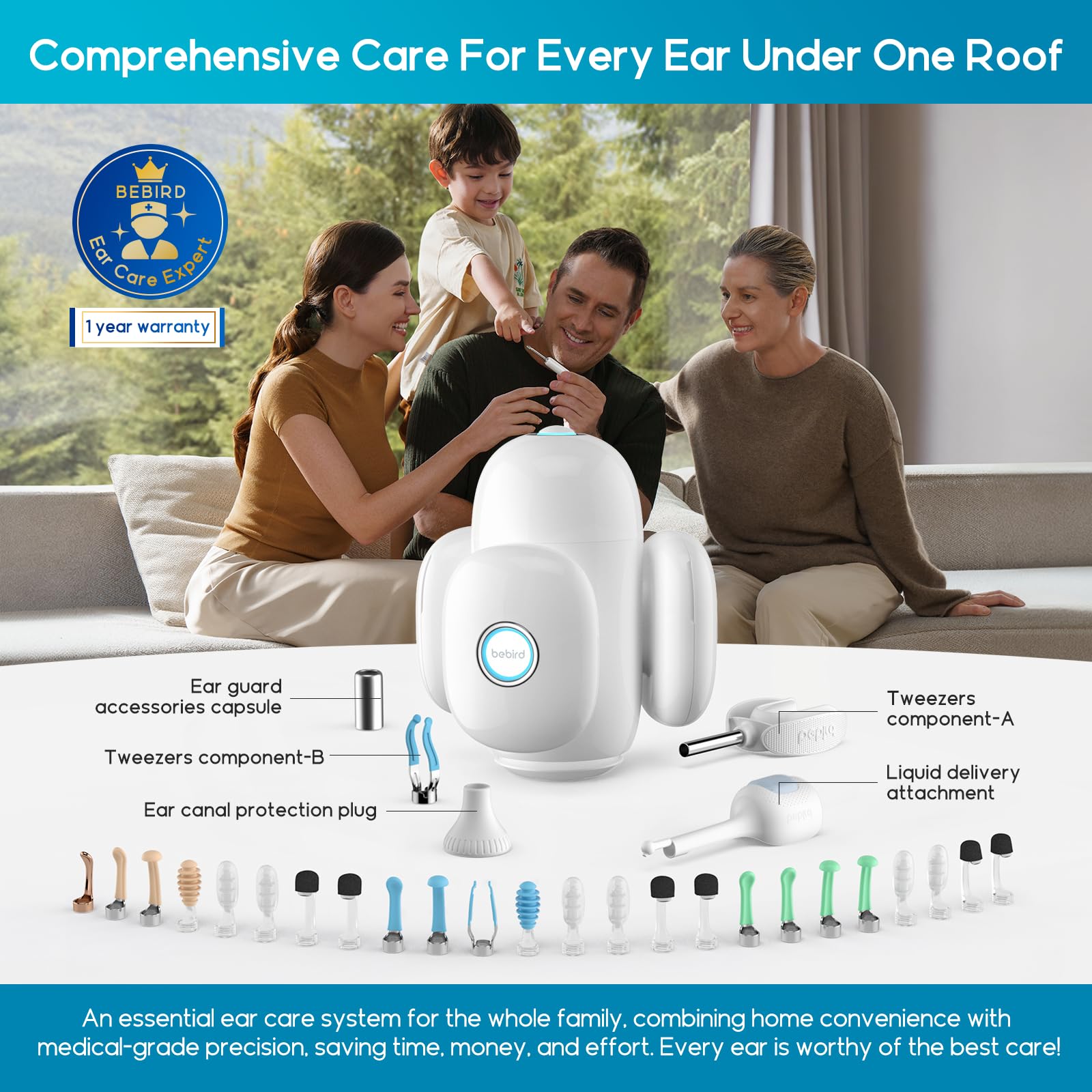 BEBIRD Home 30S family edition base for shared use at home