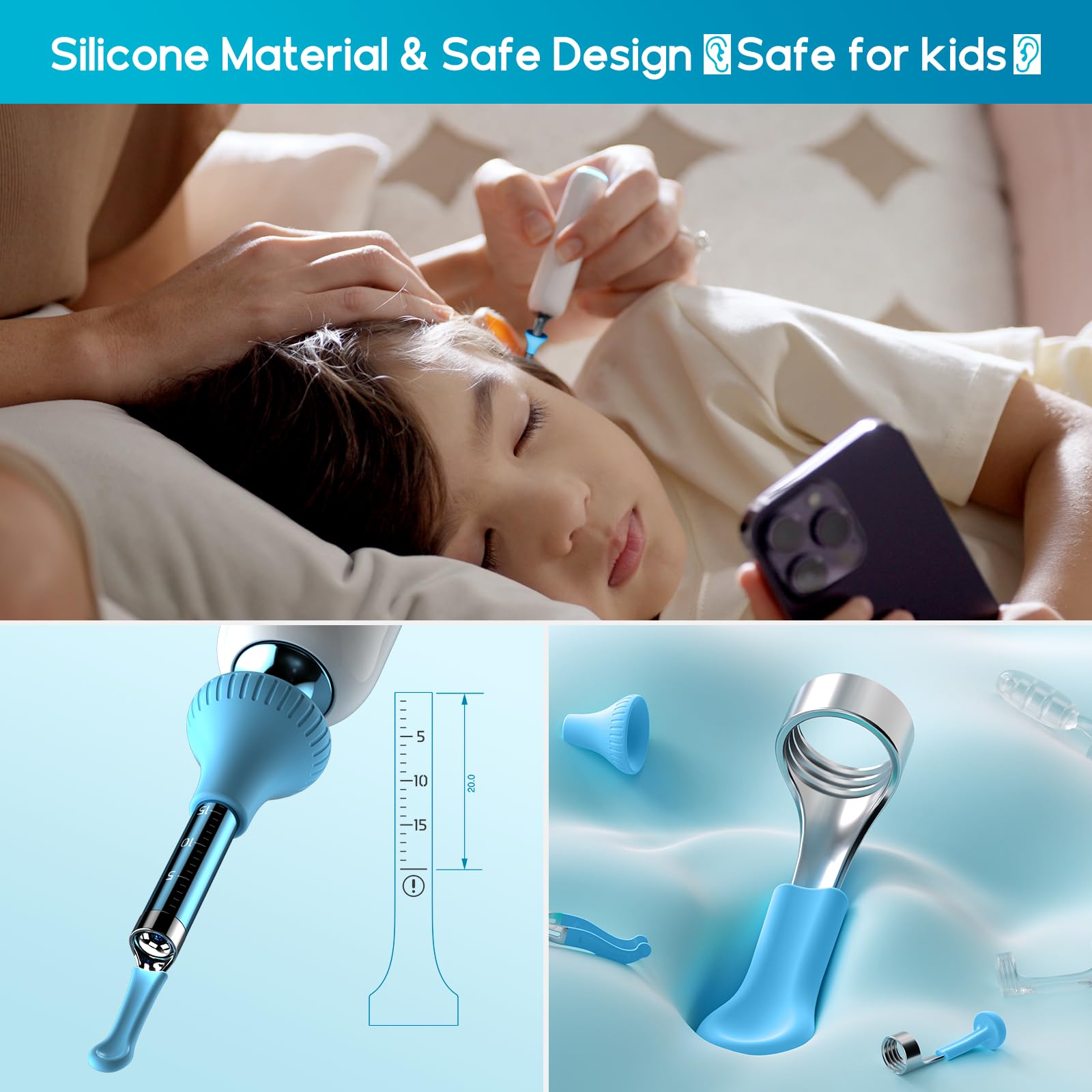 BEBIRD Home 30S magnetically attached pods organize replacement tips