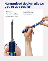 BEBIRD Note5 color-coded spoons prevent cross-contamination in families.