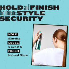 Bed Head Classic hairspray icon on the cap showcases time-tested performance.