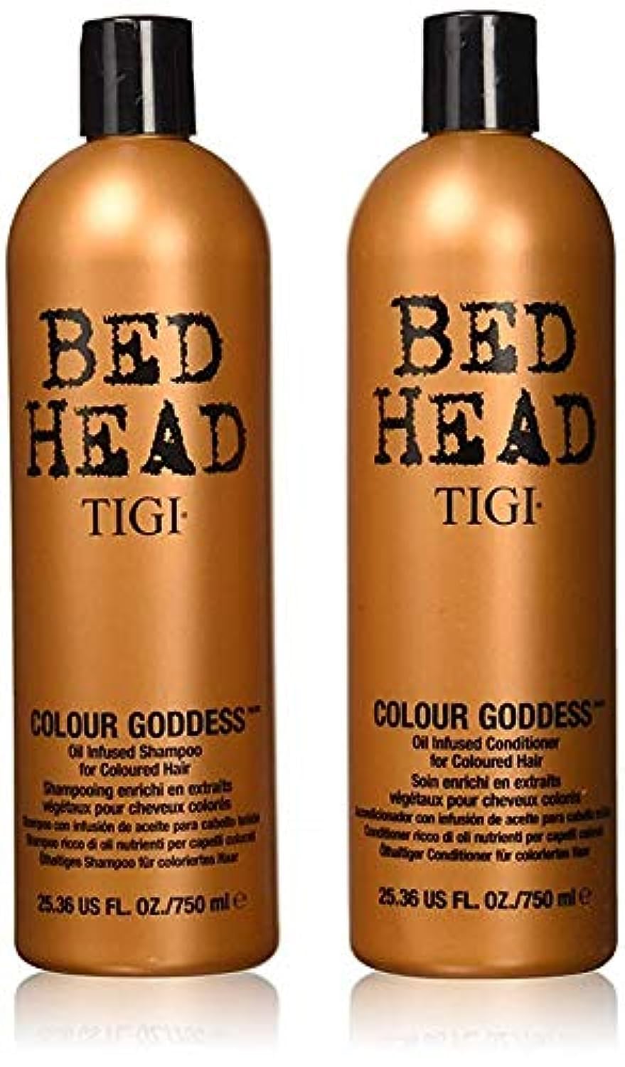 Bed Head Color Goddess shampoo bottle highlighting color protection