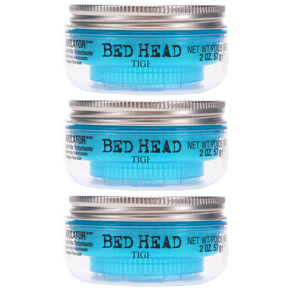 Bed Head Manipulator bottle showing firm hold and texture benefits