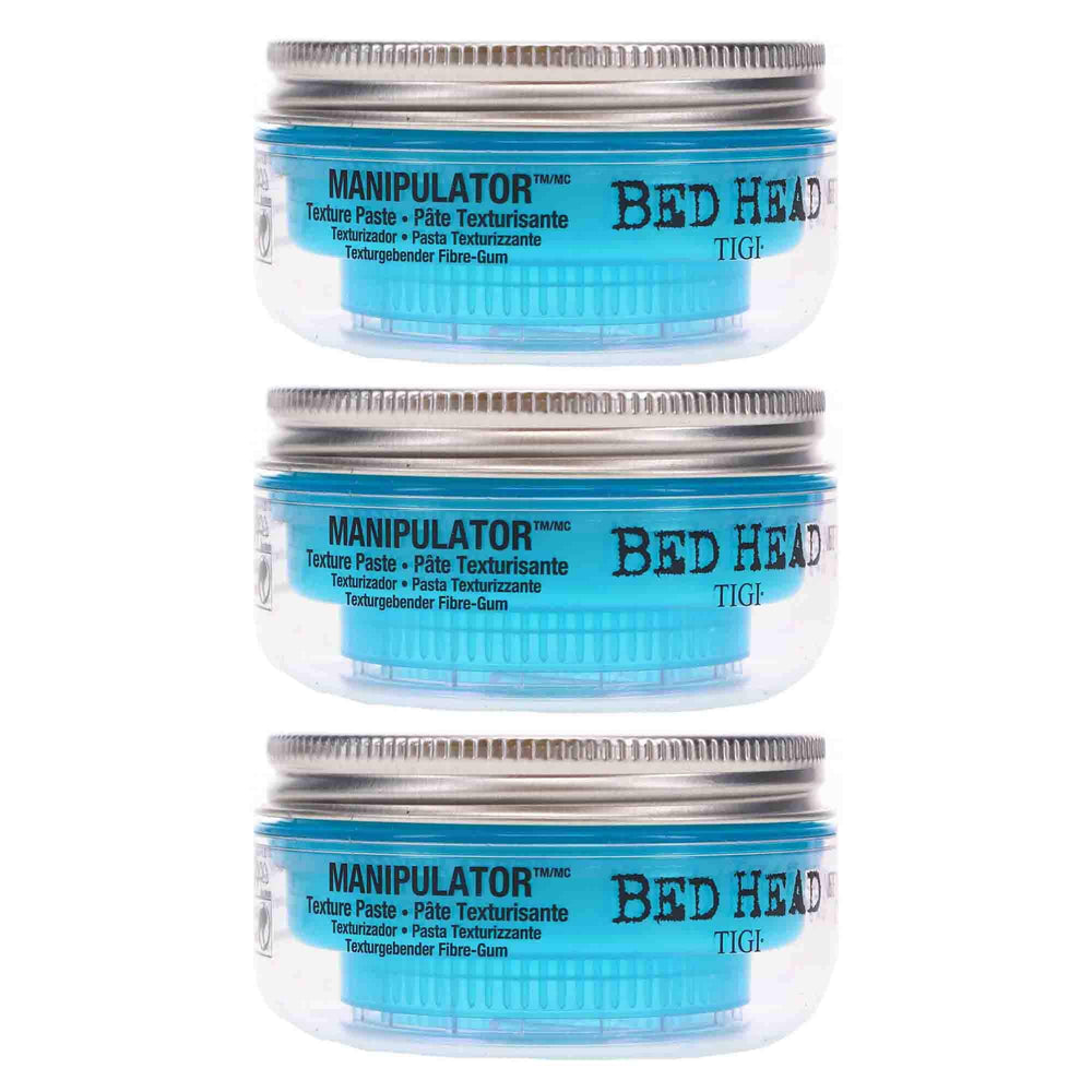 Bed Head Manipulator 3-pack packaging display for value