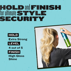 Bed Head Masterpiece hairspray pack of two display highlights value and convenience