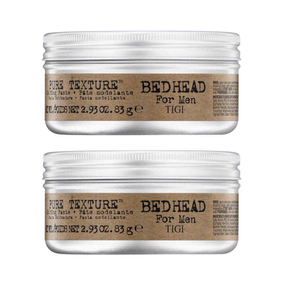 Bed Head Pure Texture Molding Paste front view showing versatile texture and separation