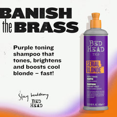 Bed Head Serial Blonde pack of two conditioner bottles for easy routine