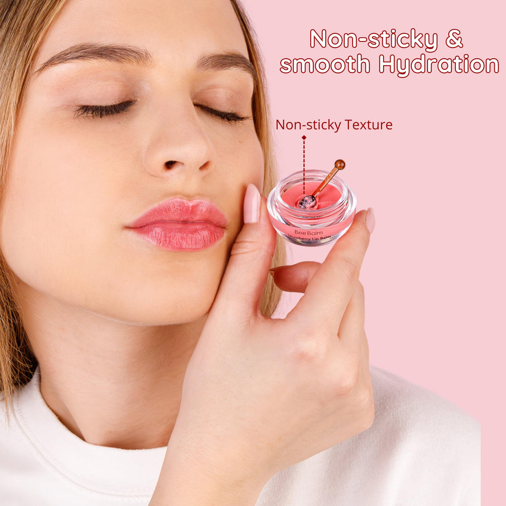 Bee Balm Original lip balm packaging front view showcases iconic design.