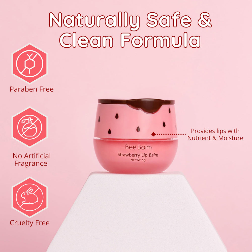 Bee Balm Original lip balm smooth lips after use in daily routine
