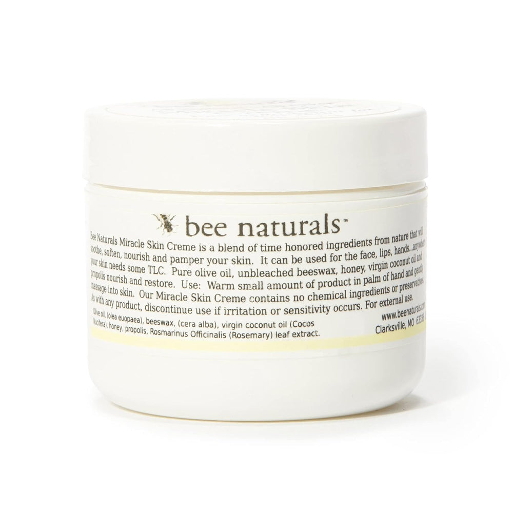 Bee Naturals Miracle Skin Creme pack of 2 signals value and lasting moisture.