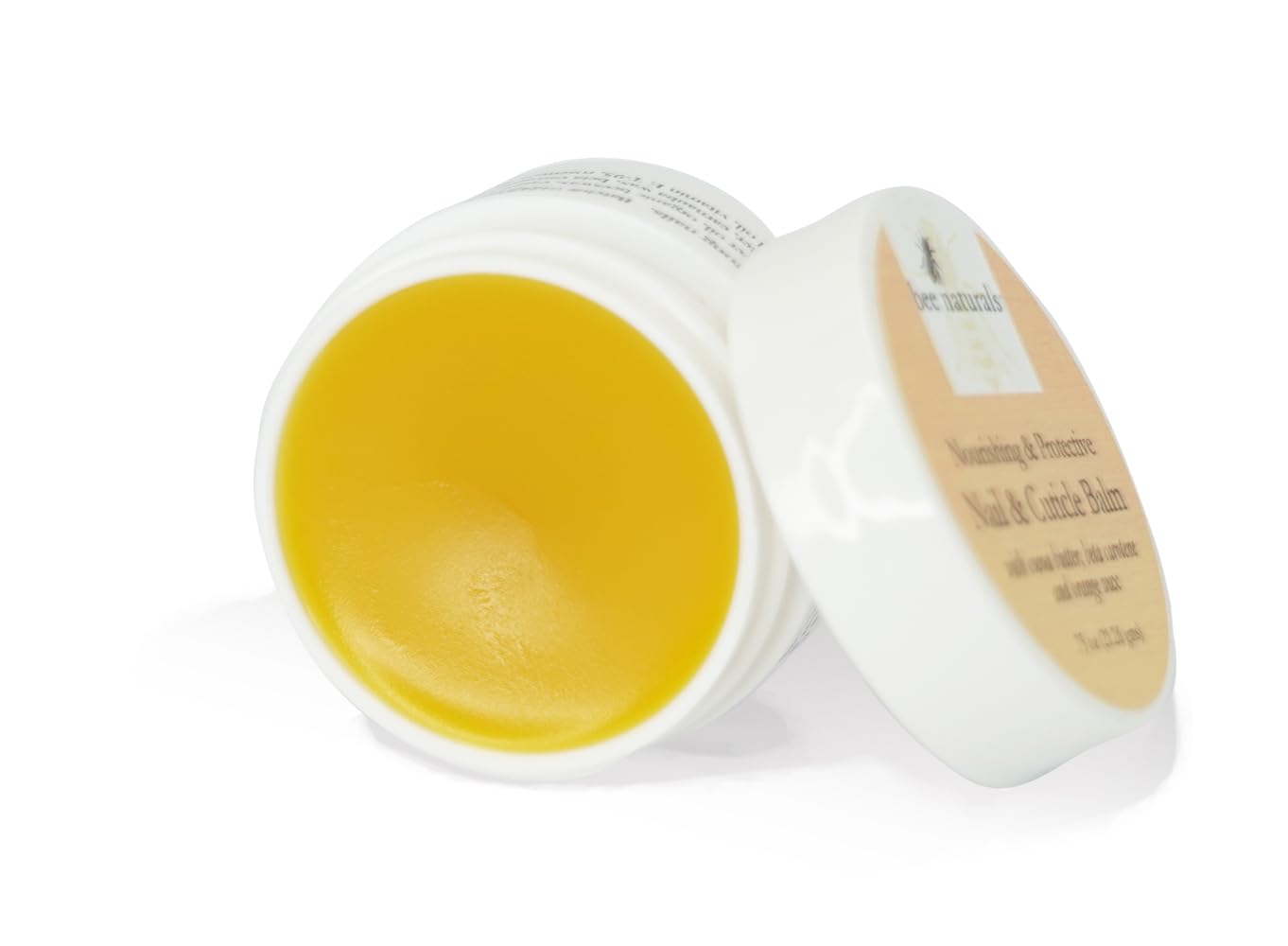 Hands with balm demonstrating deep hydration and healthy-looking nails
